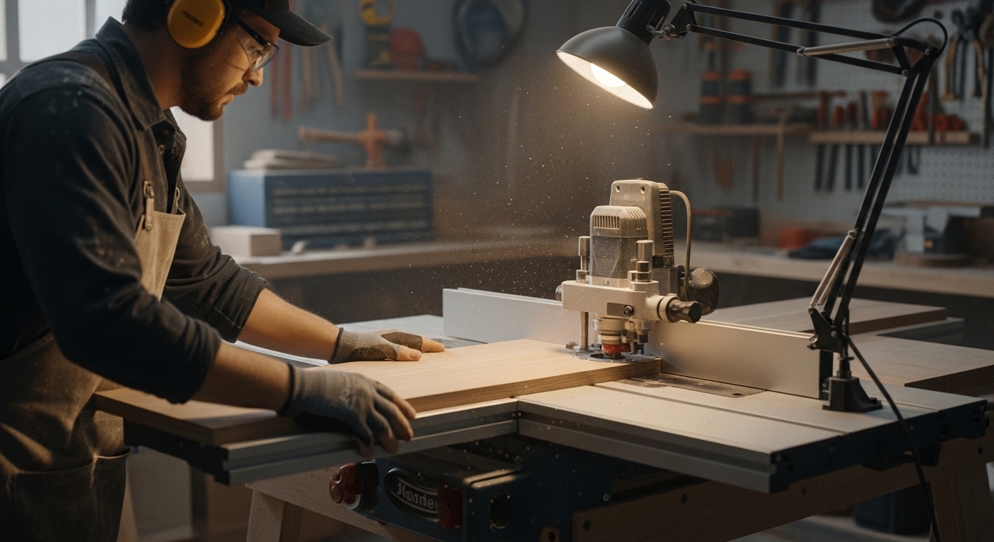 how to use a router table